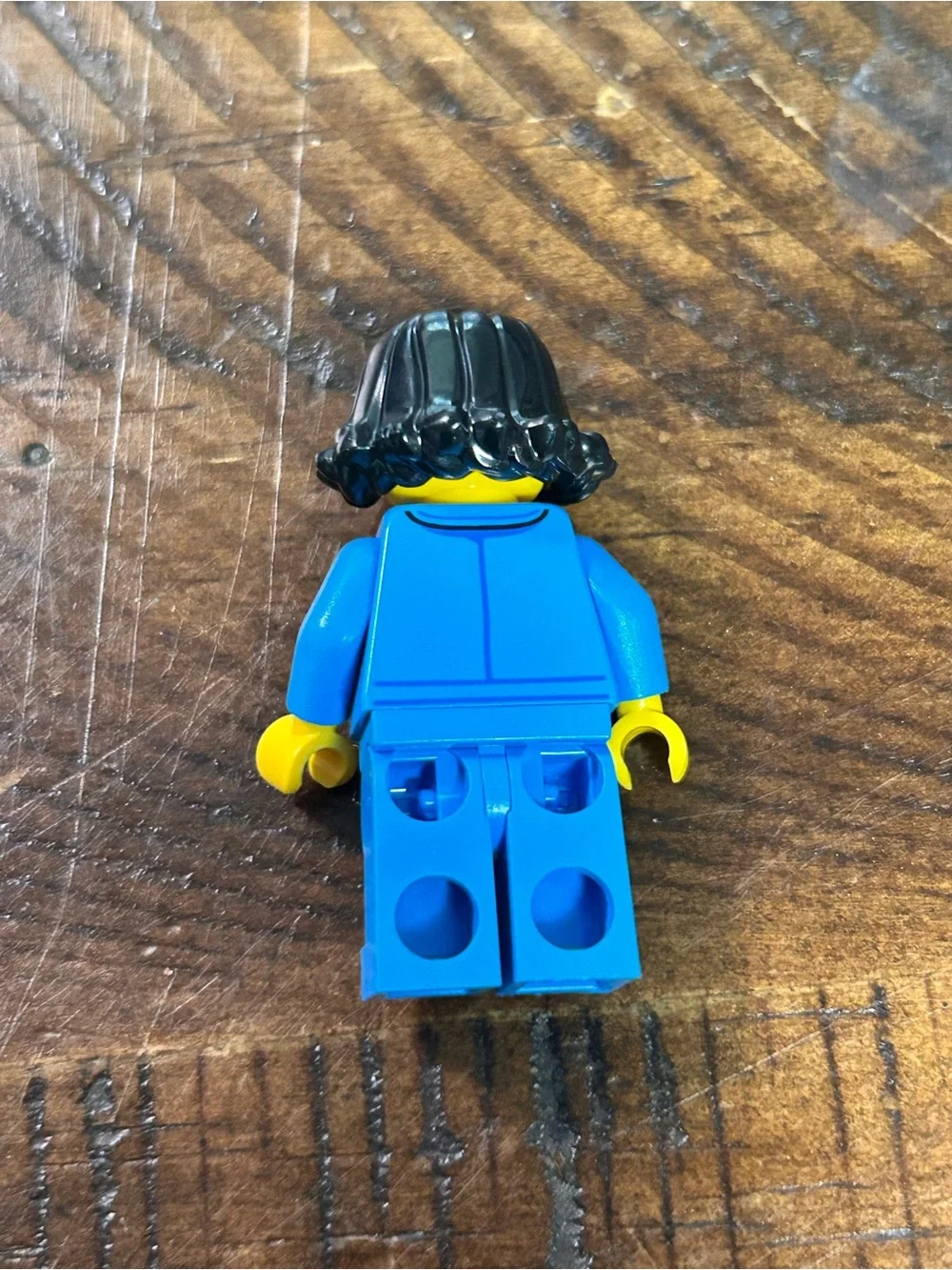 LEGO Minifigure Lunar‎ Research Astronaut Female Dark Azure Jumpsuit